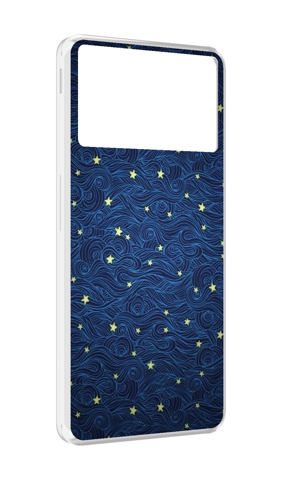 

Чехол MyPads волны с звездами акварель для ZTE Nubia Z40S Pro, Прозрачный, Tocco