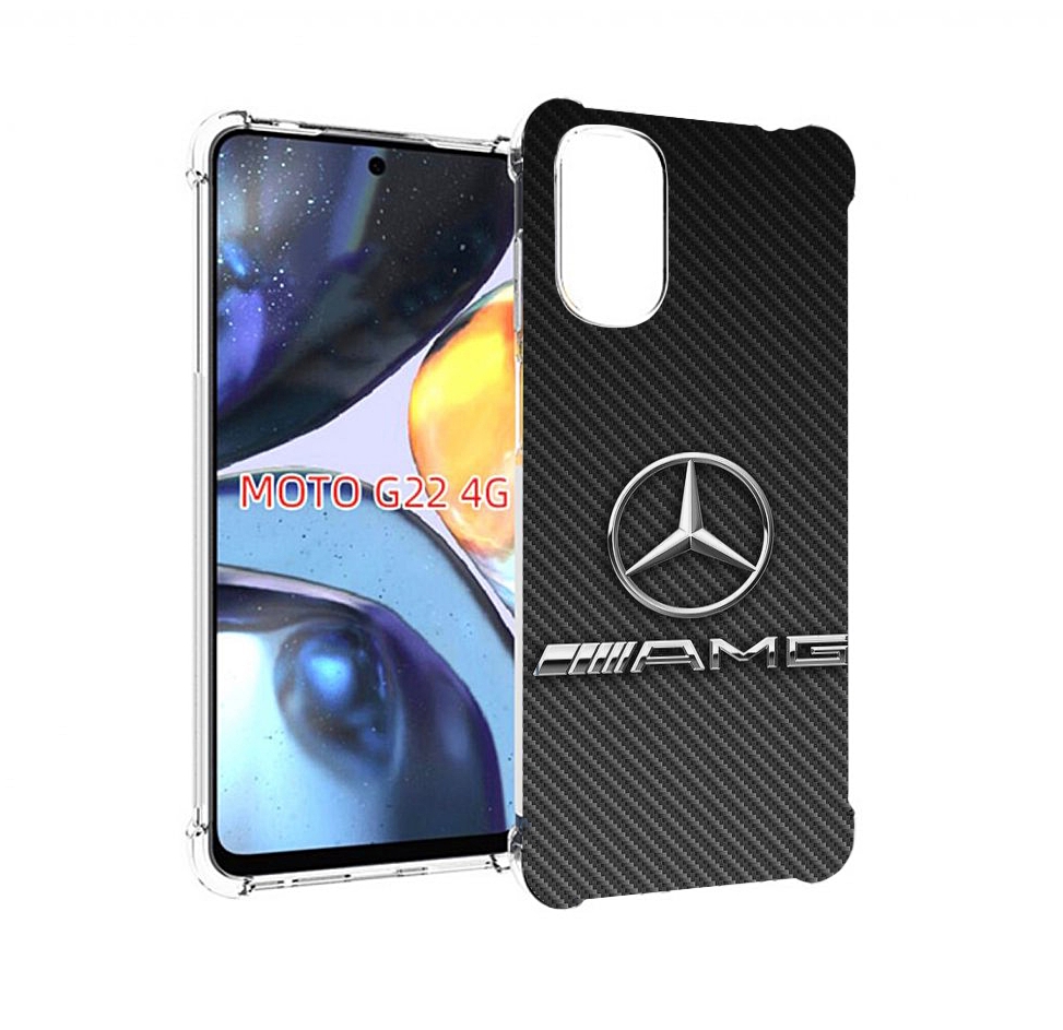 

Чехол MyPads мерседес амг мужской для Motorola Moto G22 4G, Прозрачный, Tocco