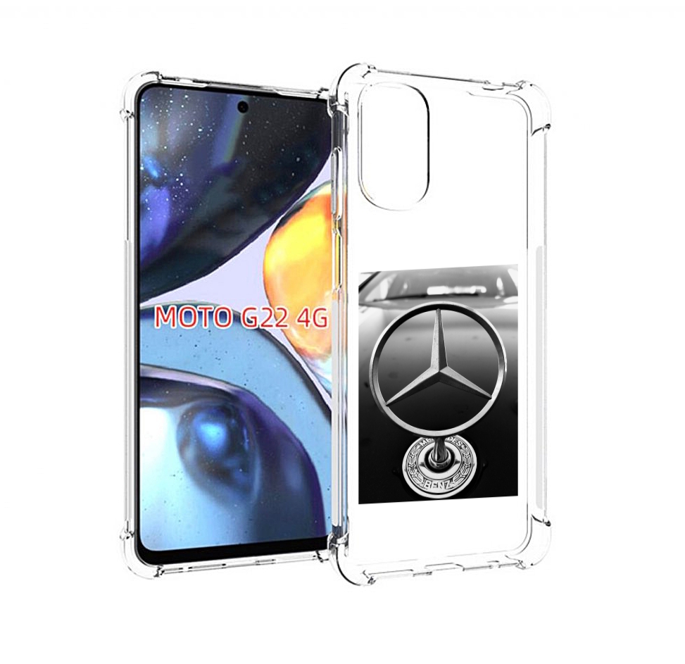 

Чехол MyPads мерседес mercedes 6 мужской для Motorola Moto G22 4G, Прозрачный, Tocco