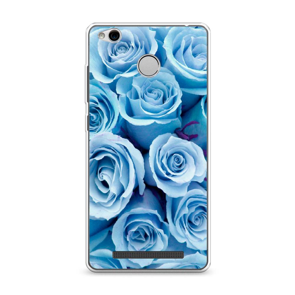 

Чехол Awog на Xiaomi Redmi 3 Pro (3S) "Лазурные розы", Разноцветный, 30950-8