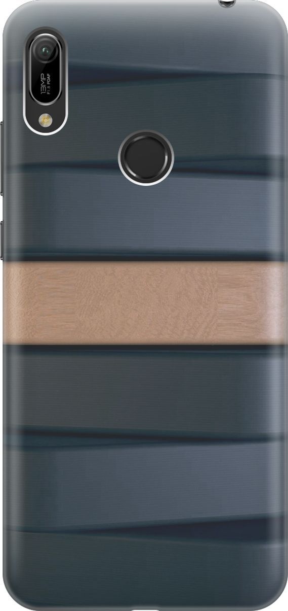 

Чехол на Honor 8A/8A Pro/Huawei Y6 (2019)/Y6 Prime (2019) "Бежевая доска", Бежевый;серый, 6185