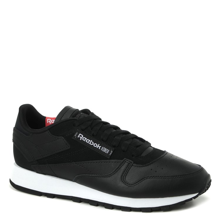 

Кроссовки мужские Reebok CLASSIC LEATHER черные 44.5 EU, CLASSIC LEATHER