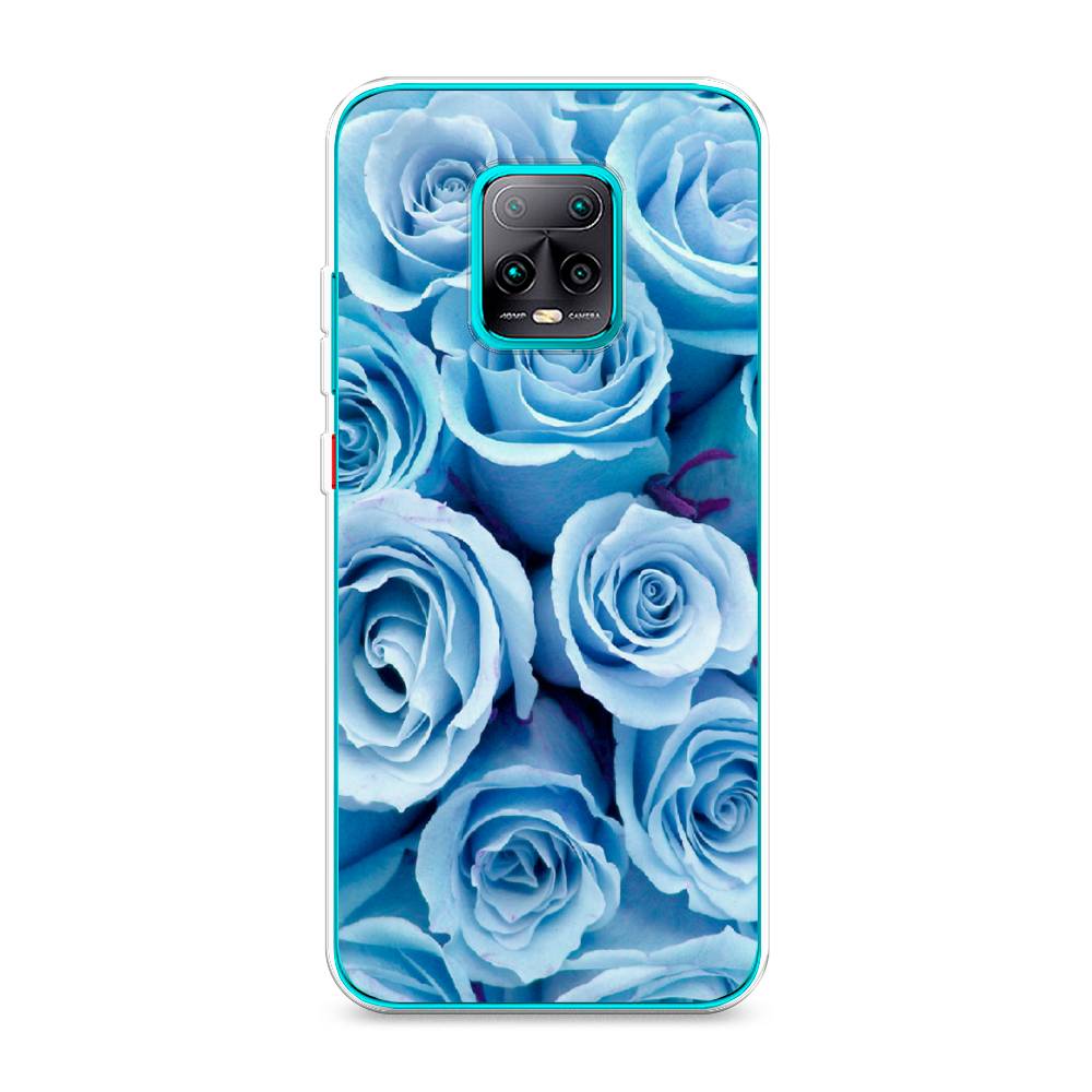 

Чехол Awog на Xiaomi Redmi 10X Pro 5G "Лазурные розы", Разноцветный, 38650-8