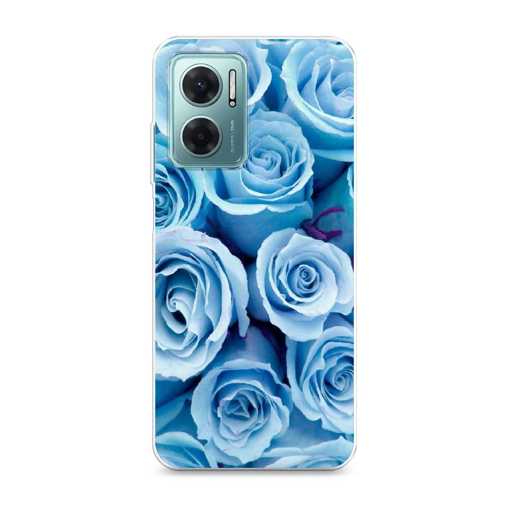 

Чехол Awog на Xiaomi Redmi 10 5G "Лазурные розы", Разноцветный, 313550-8