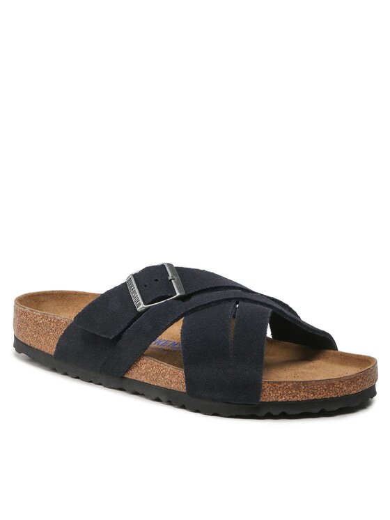 

Шлепанцы Lugano 1020935 Birkenstock синий 46 EU, Lugano 1020935