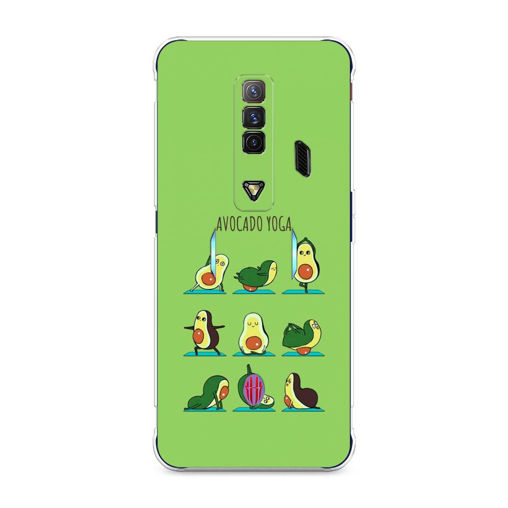 

Чехол Awog на ZTE Nubia Red Magic 7 / ЗТЕ Нубиа Ред Мэджик 7 "Авокадо йога", Разноцветный, 135950-10