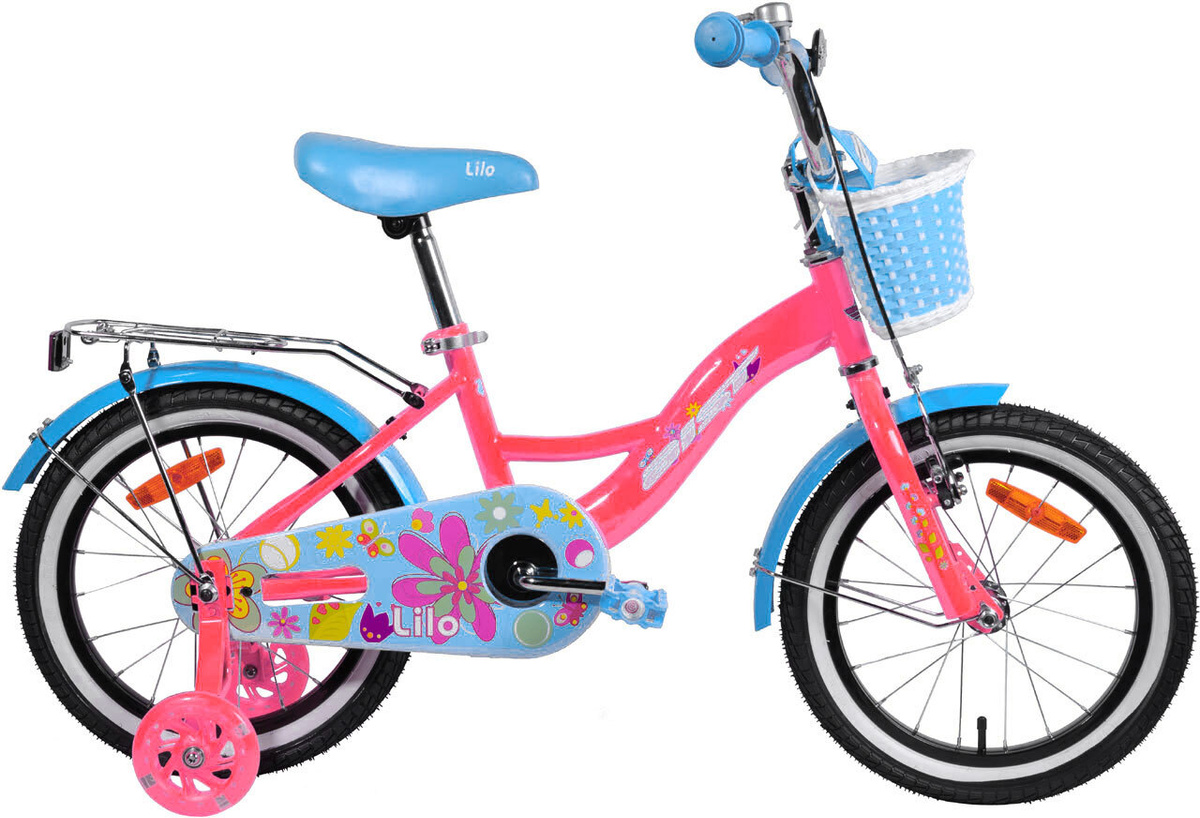 Велосипед детский AIST Lilo 16 розовый велосипед aist skye 20 розовый