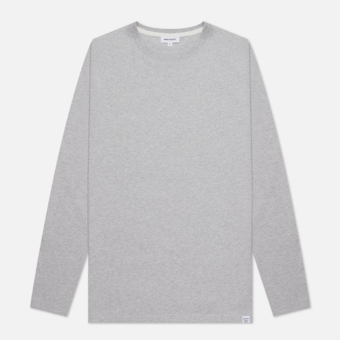 фото Лонгслив мужской norse projects n10-0181 серый s