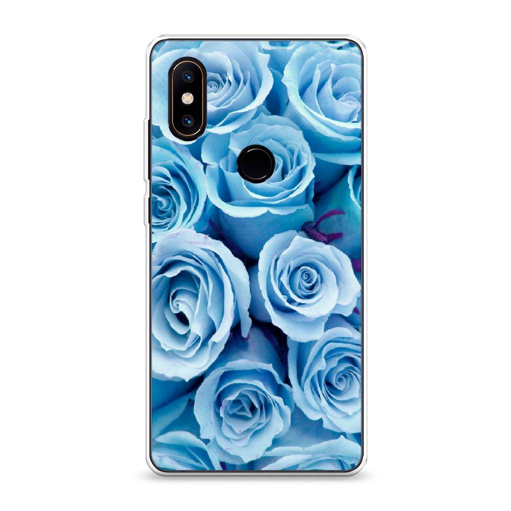 

Чехол Awog на Xiaomi Mi Mix 2S "Лазурные розы", Разноцветный, 33450-8