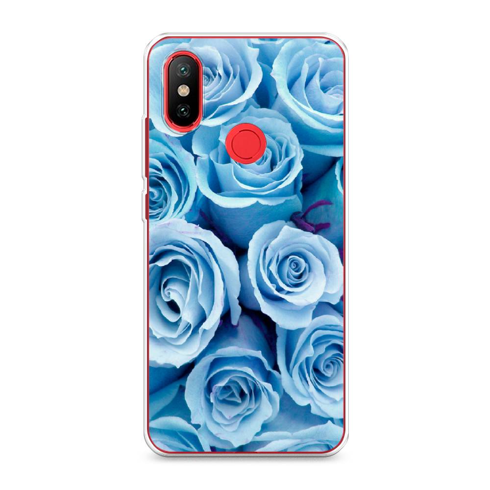 Чехол Awog на Xiaomi Mi 6X/A2 Лазурные розы