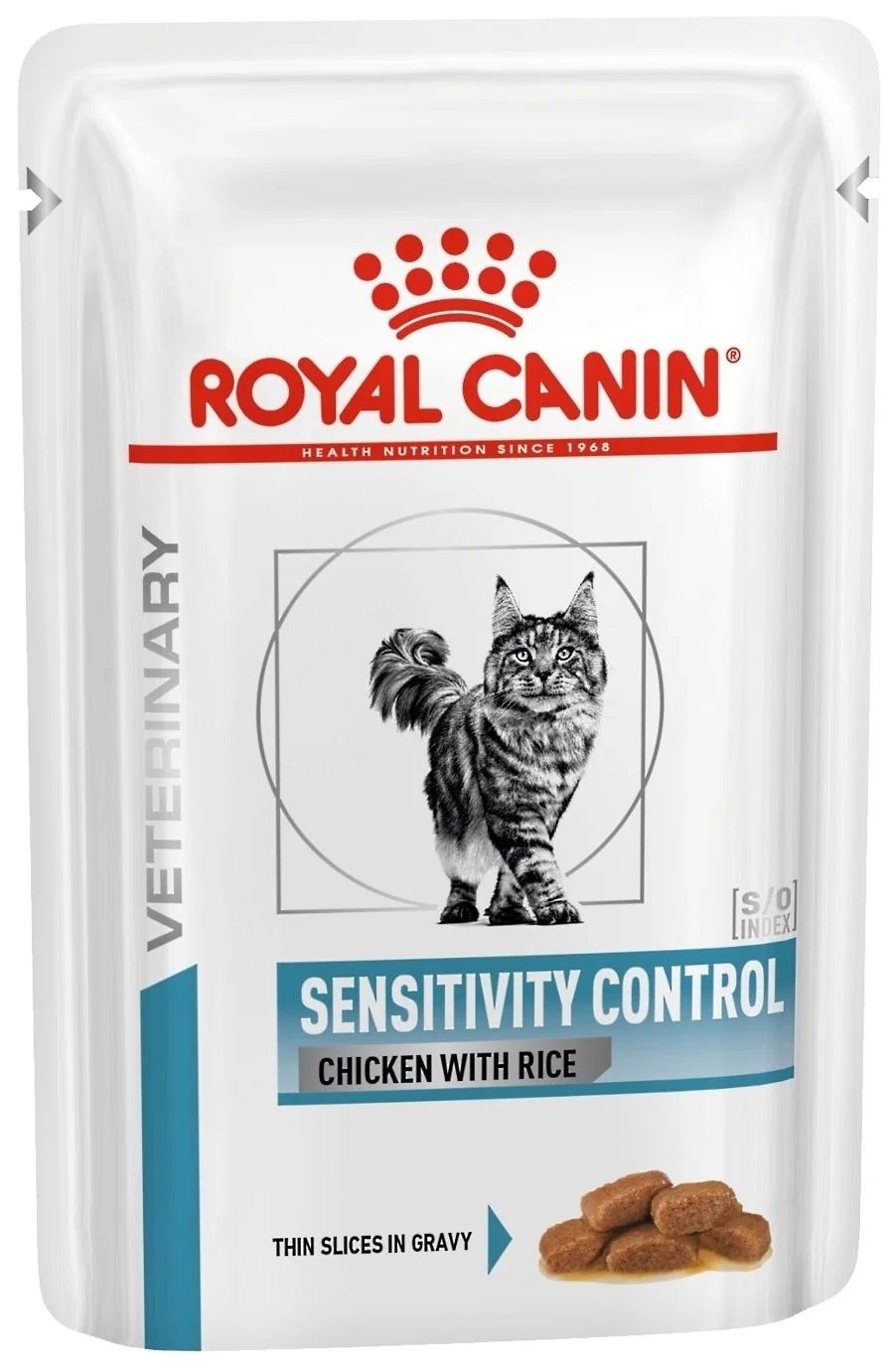 Влажный корм для кошек ROYAL CANIN VD SENSITIVITY CONTROL, курица, рис, 28 шт по 85 г