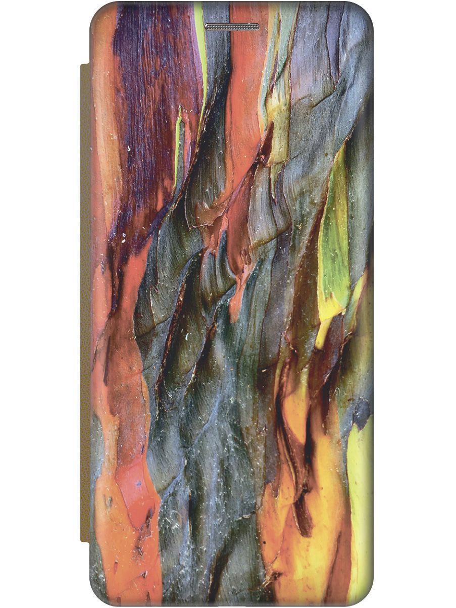 

Чехол на Honor 8A/8A Pro/Huawei Y6 (2019) "Пожухшее дерево" золотистый, Оранжевый;серый, 9021