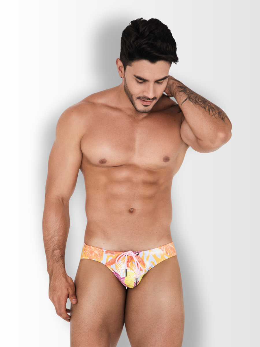 

Плавки мужские Clever Masculine Underwear 1519 желтые XL, Желтый, 1519