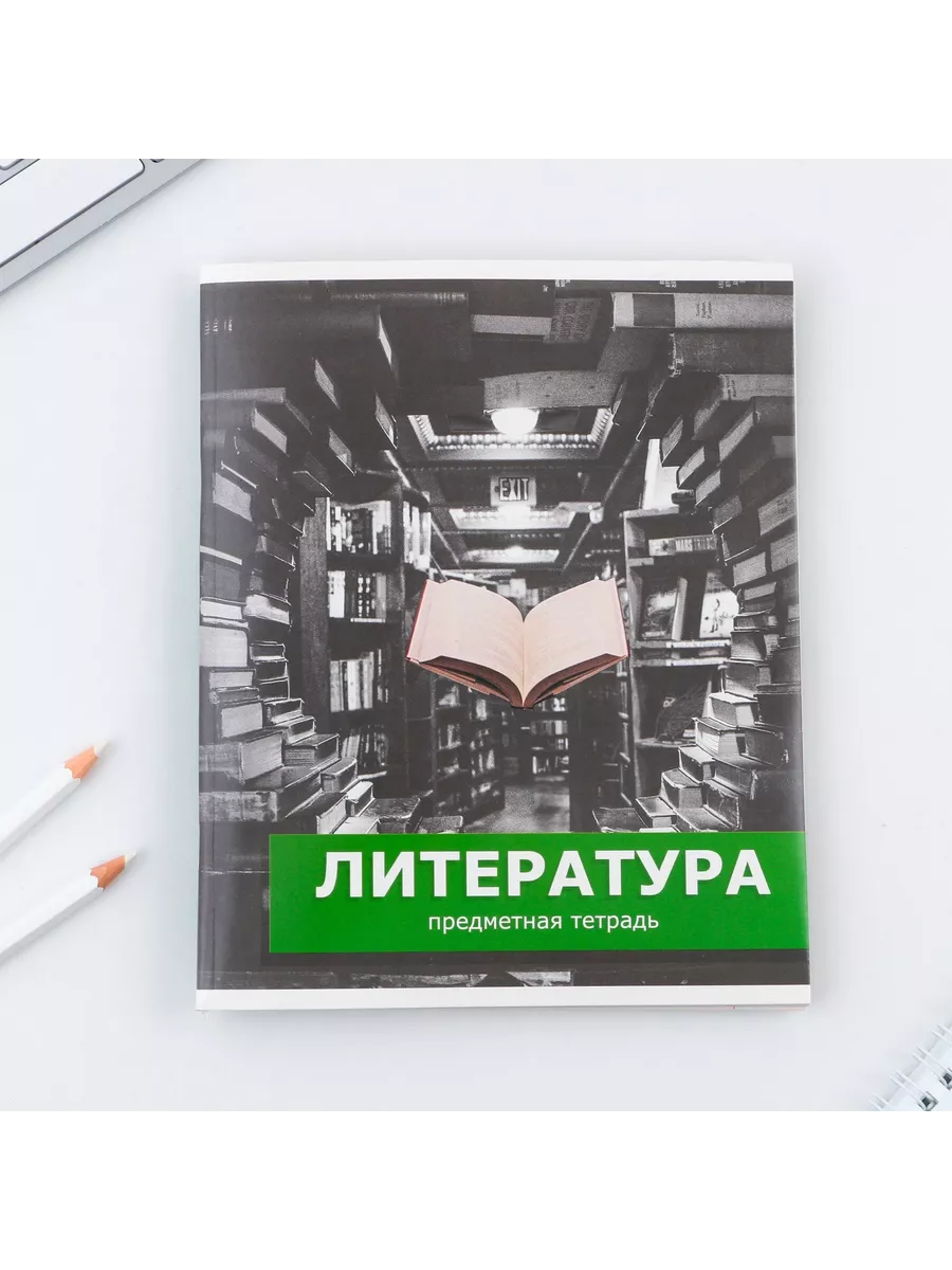 

Тетрадь предметная Литература, школьная, 48 листов, tetr-ysai249, Тетрадь в клетку