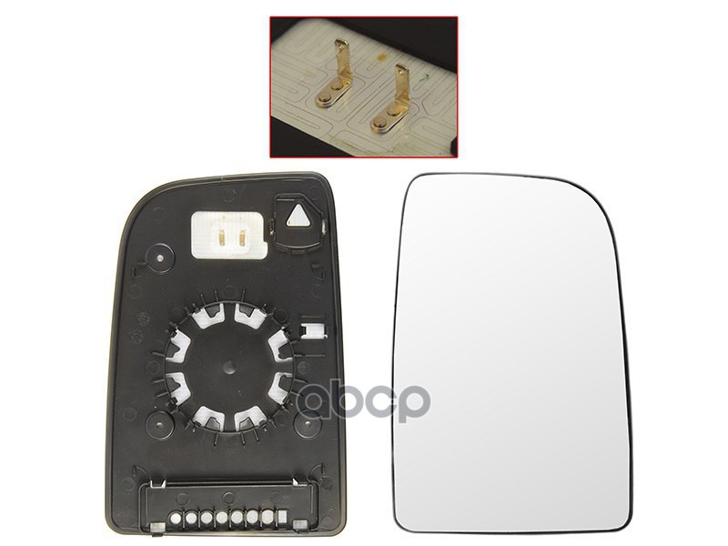 

Стекло Зеркала Mercedes Sprinter 05- Rh Большое (Круглое Крепление) Sat Арт. St-Mds2-940G