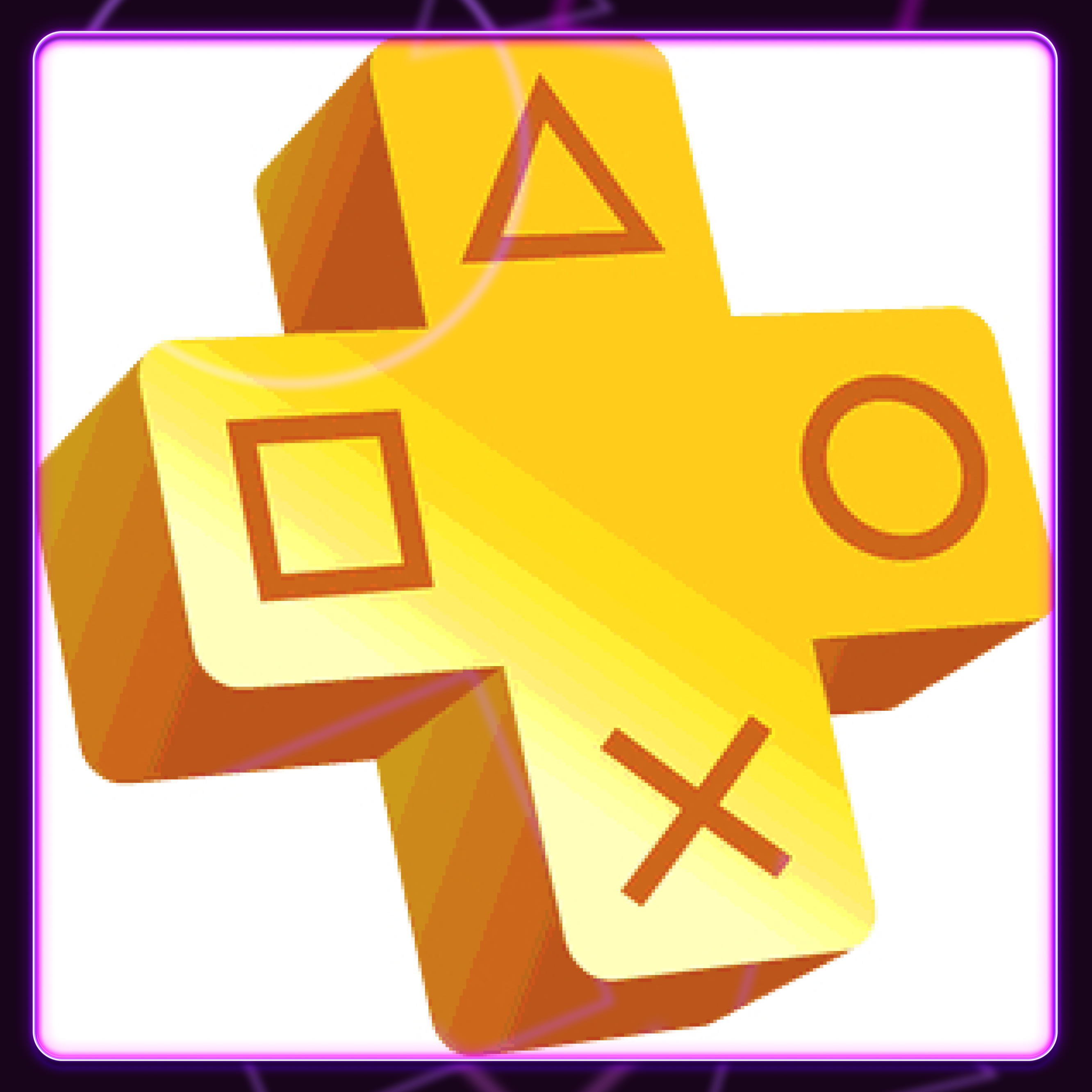Наклейка NoBrand PS Plus Extra 1 для Sony Playstation 4/5