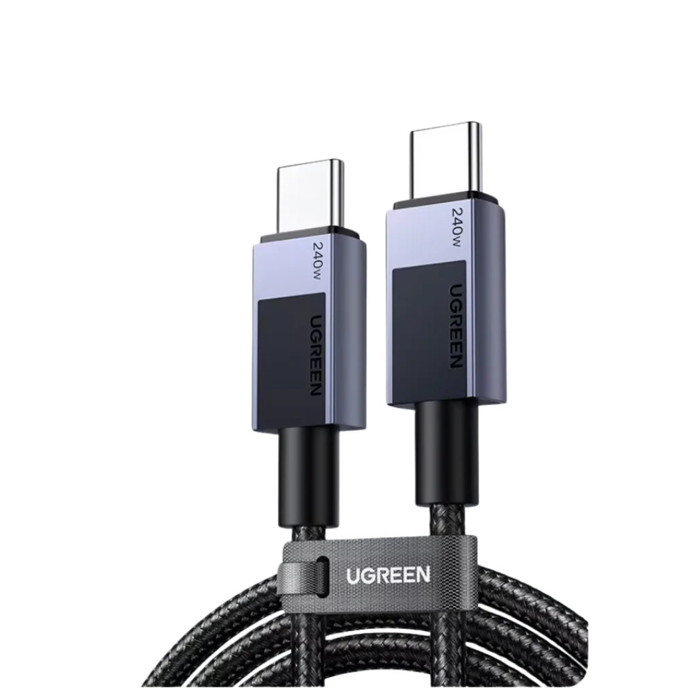 

Кабель USB Type-C-USB Type-C uGreen L513 1м черный, L513