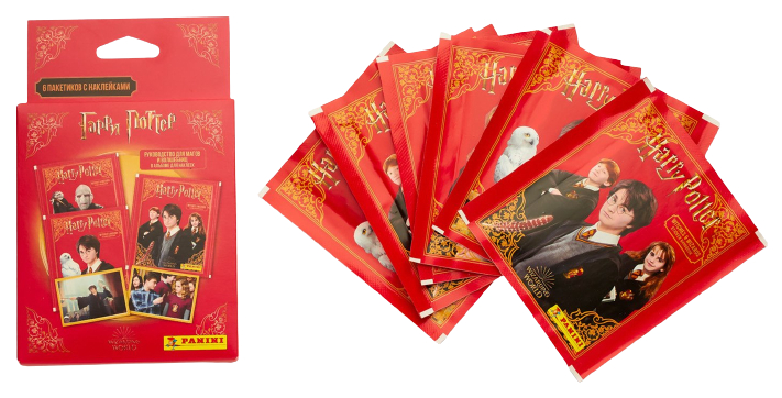 

Наклейки Panini бумажные коллекционные Harry Potter 30 шт