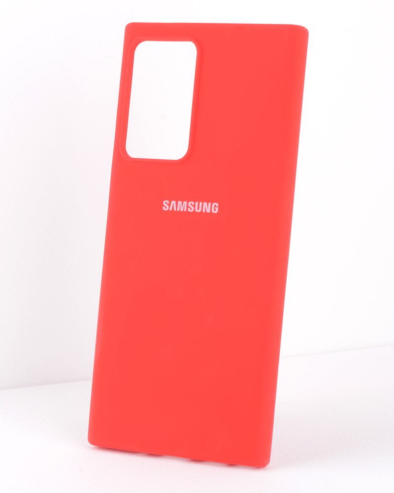 

Чехол для Samsung Galaxy S20 Ultra/S11 plus silicone case красный