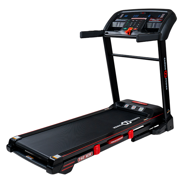 Беговая дорожка CardioPower T40 New электрическая красный/черный