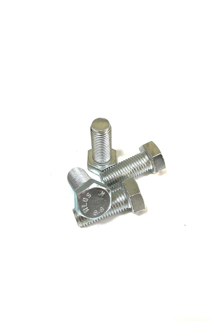 

Болт 10х30 с шестигр. головкой DIN 933, цинк кл.пр. 8.8 (10шт)