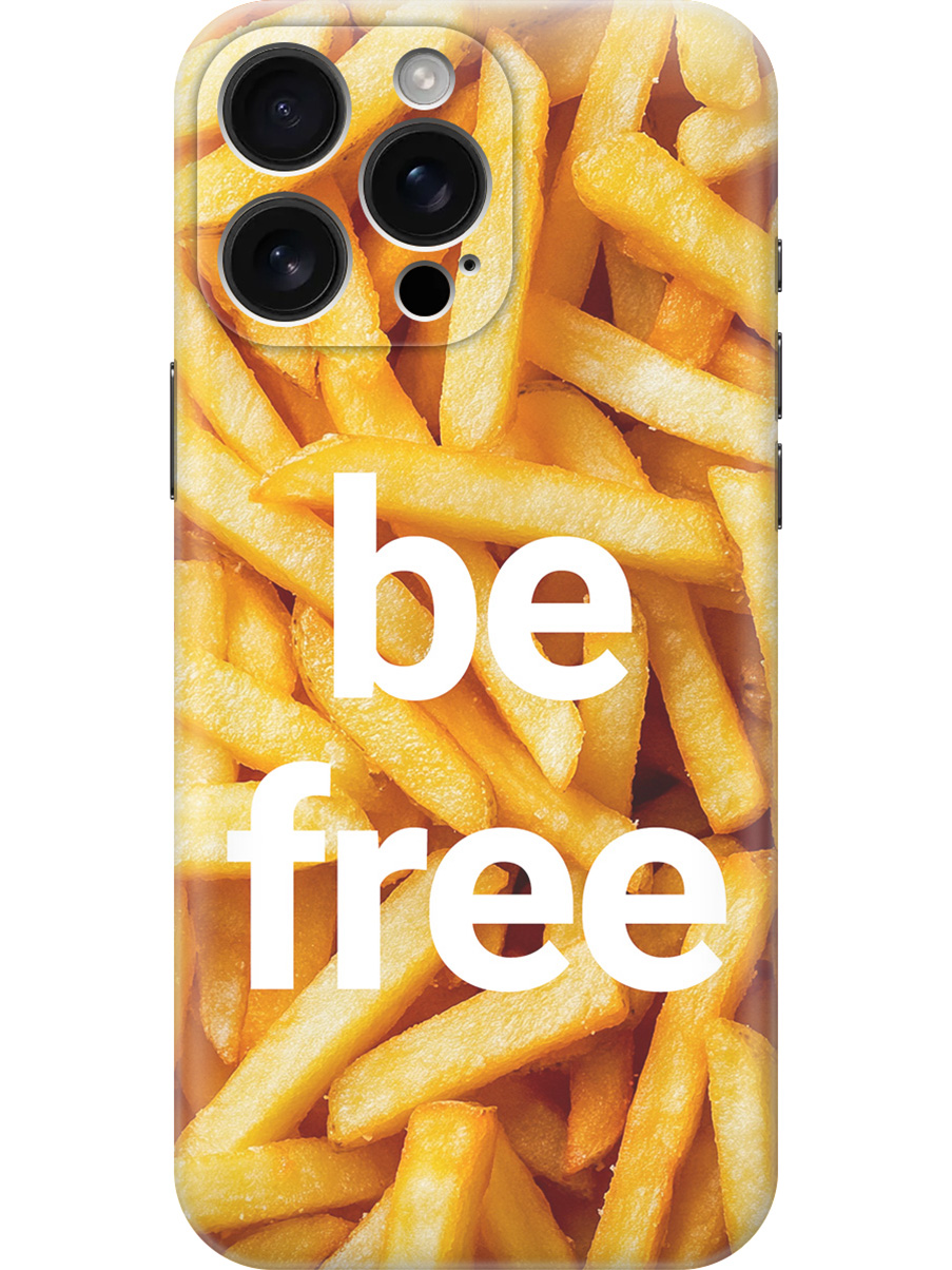 

Силиконовый чехол на Apple iPhone 16 Pro Max с принтом "Be Free", Прозрачный;белый;желтый, 785198361