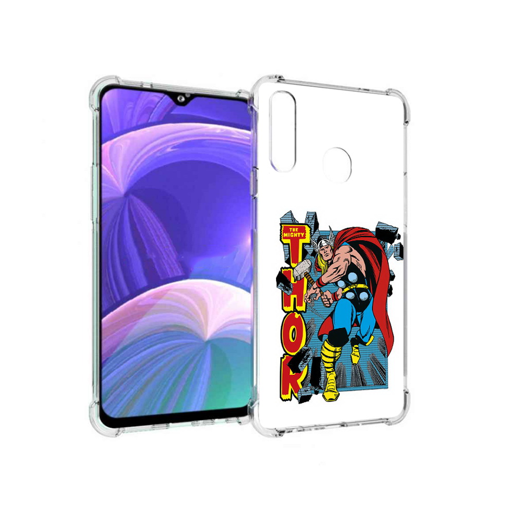 

Чехол MyPads Tocco для Samsung Galaxy A20s тор комикс (PT139755.554.645), Прозрачный, Tocco