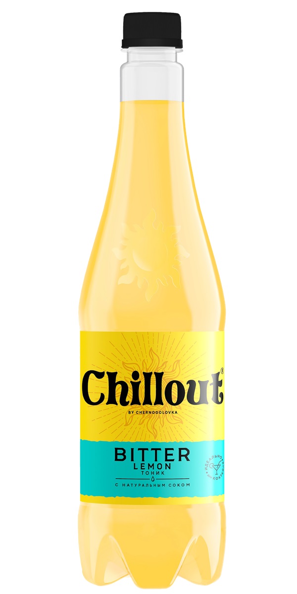 Напиток Chillout Bitter Lemon безалкогольный, газированный, 900 мл