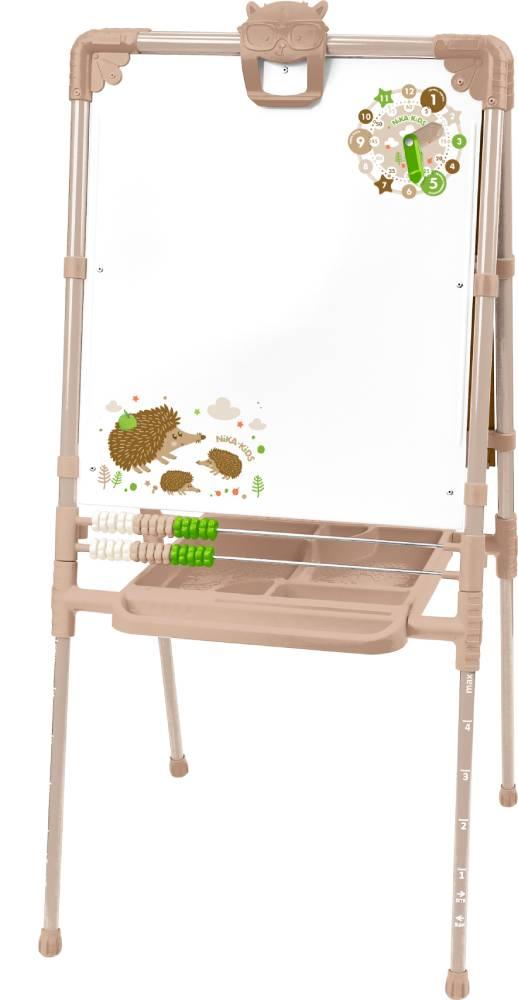 Мольберт растущий Nika М2 бежевый М2/Б2 комплект детской складной мебели nika алина ка2 бежевый со столом и стулом от 3 до 7 лет