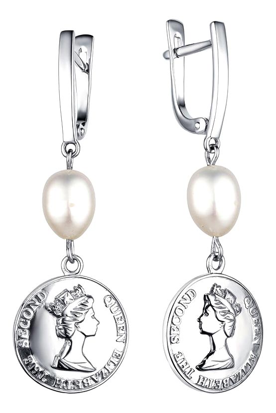

Серьги из серебра с жемчугом Dewi 904021855-dv, 904021855-dv