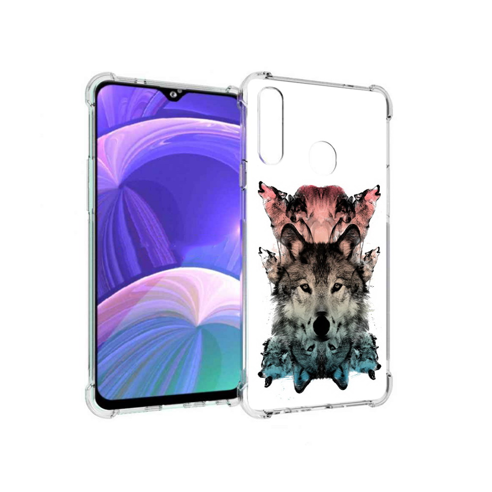 

Чехол MyPads Tocco для Samsung Galaxy A20s стая (PT139755.554.624), Прозрачный, Tocco