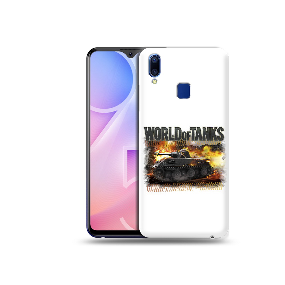 

Чехол MyPads Tocco для Vivo Y95 Мир танков-2 (PT122996.436.118), Прозрачный, Tocco