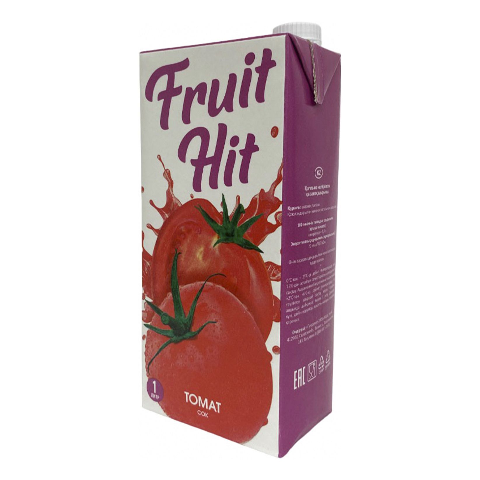 Сок Fruit Hit Томатный 1 л