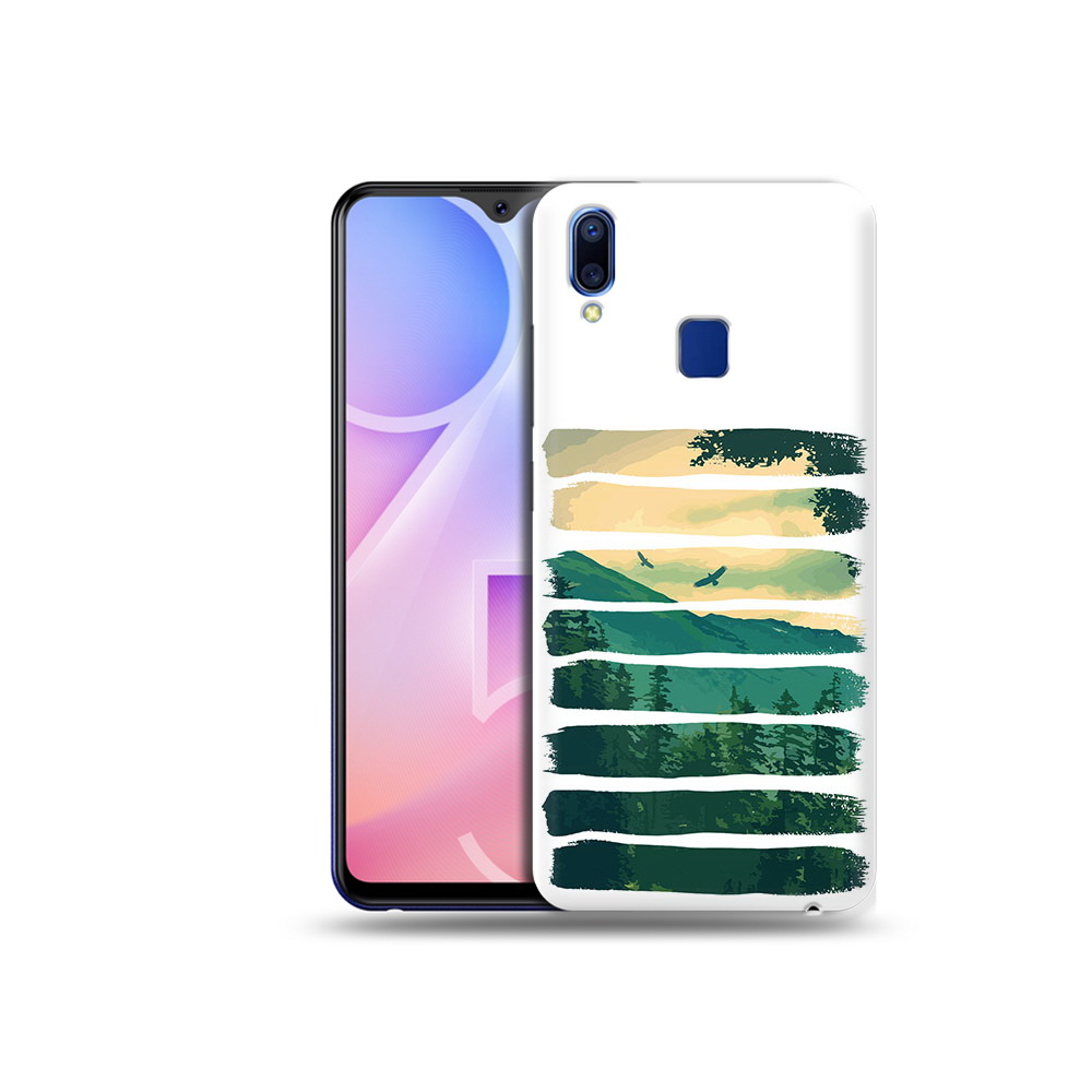 

Чехол MyPads Tocco для Vivo Y95 Лесная чаща (PT122996.436.107), Прозрачный, Tocco