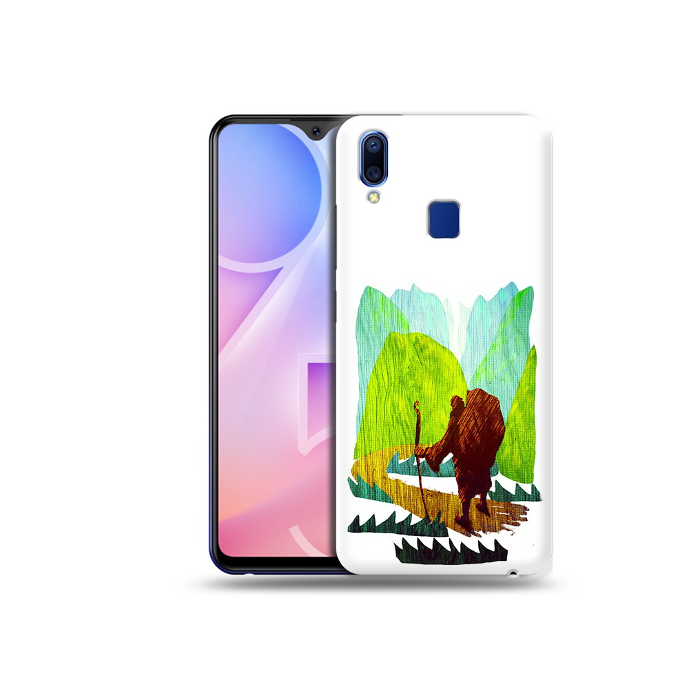 

Чехол MyPads Tocco для Vivo Y95 Лесная тропа (PT122996.436.106), Прозрачный, Tocco