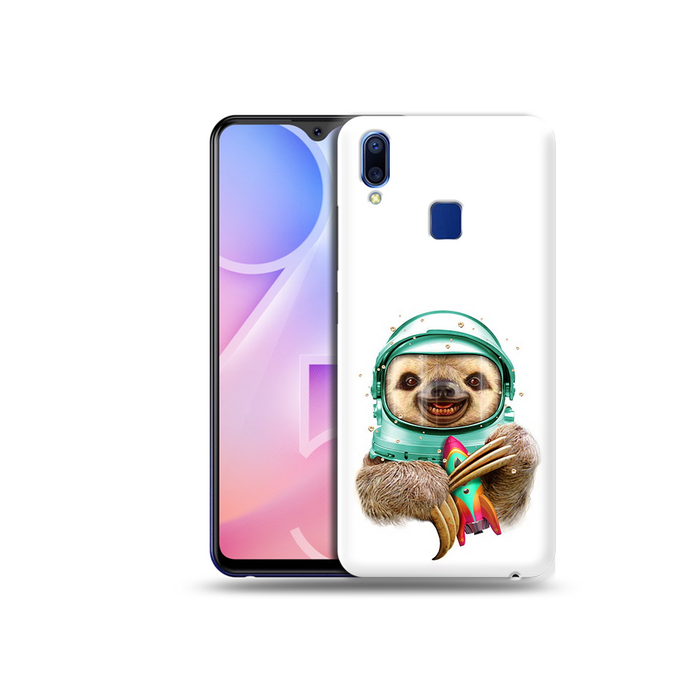 

Чехол MyPads Tocco для Vivo Y95 Ленивец астронавт (PT122996.436.104), Прозрачный, Tocco