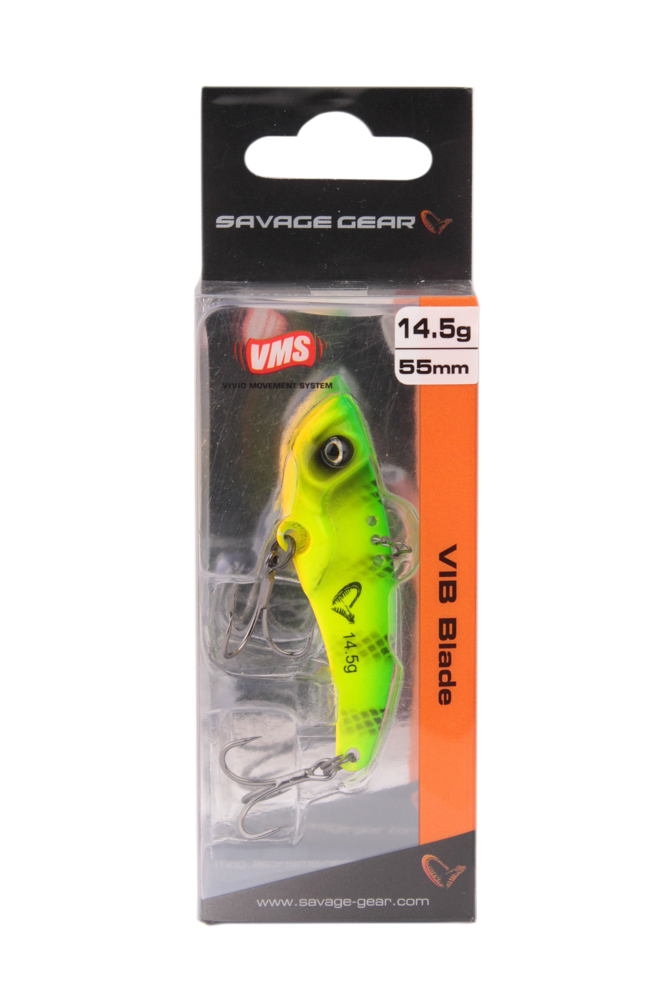 Блесна Savage Gear Vib Blade 5,5см 14,5гр firetiger