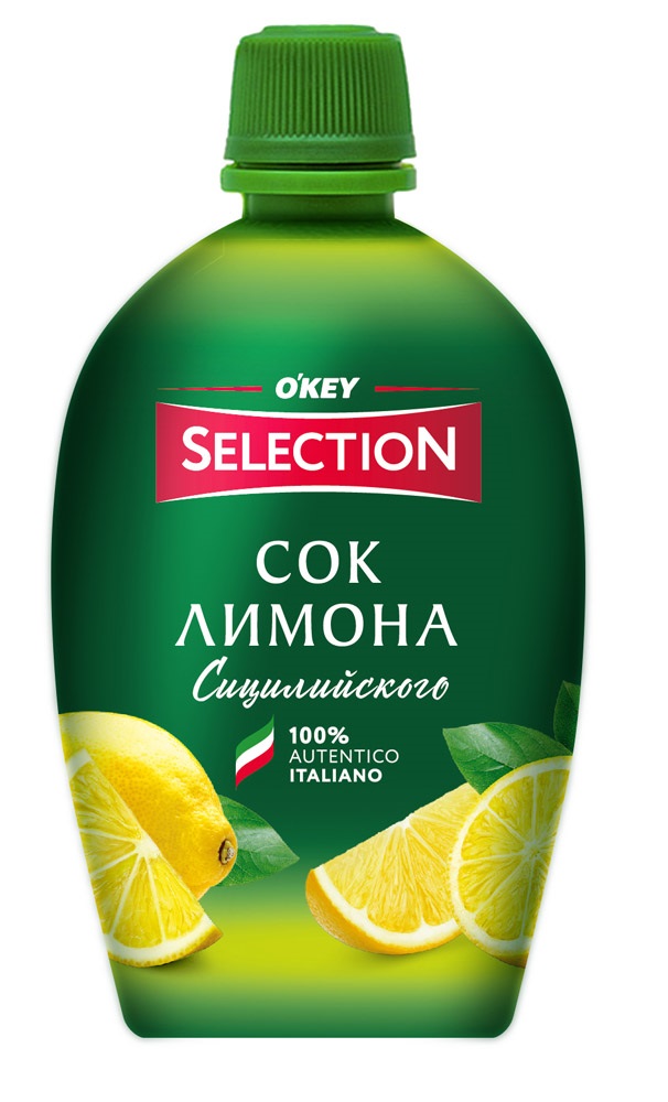 Соус Selection of OKEY Сок сицилийских лимонов 100 г