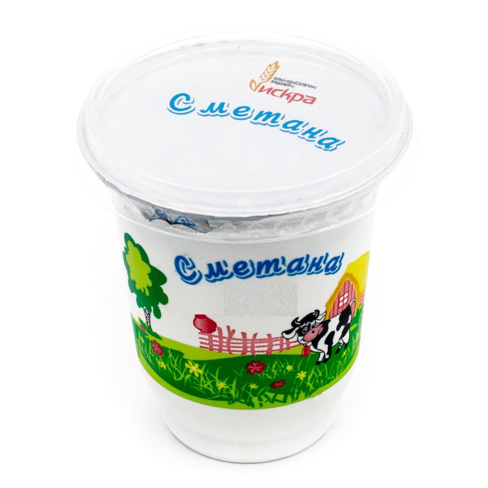 

Сметана Искра 20% бзмж 200 г