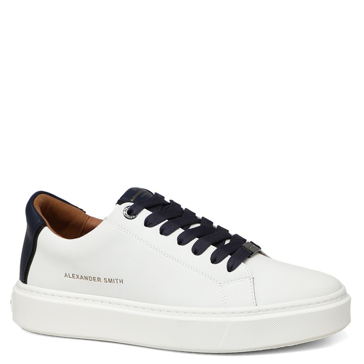 

Кеды мужские Alexander Smith N1U 10 белые 41 EU, Белый, N1U 10