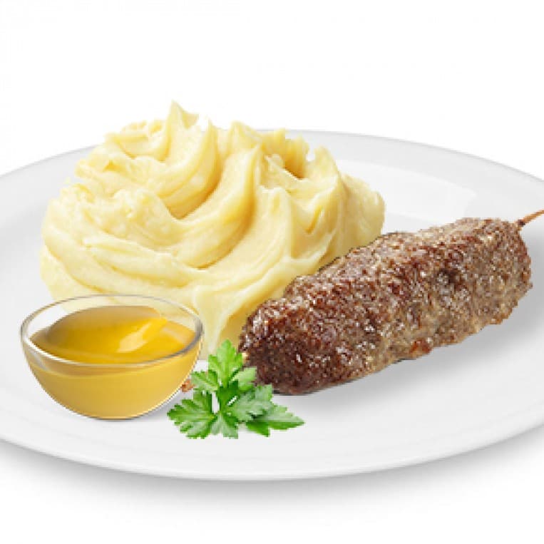 

Люля-кебаб Вкусные Традиции с картофельным пюре 300 г