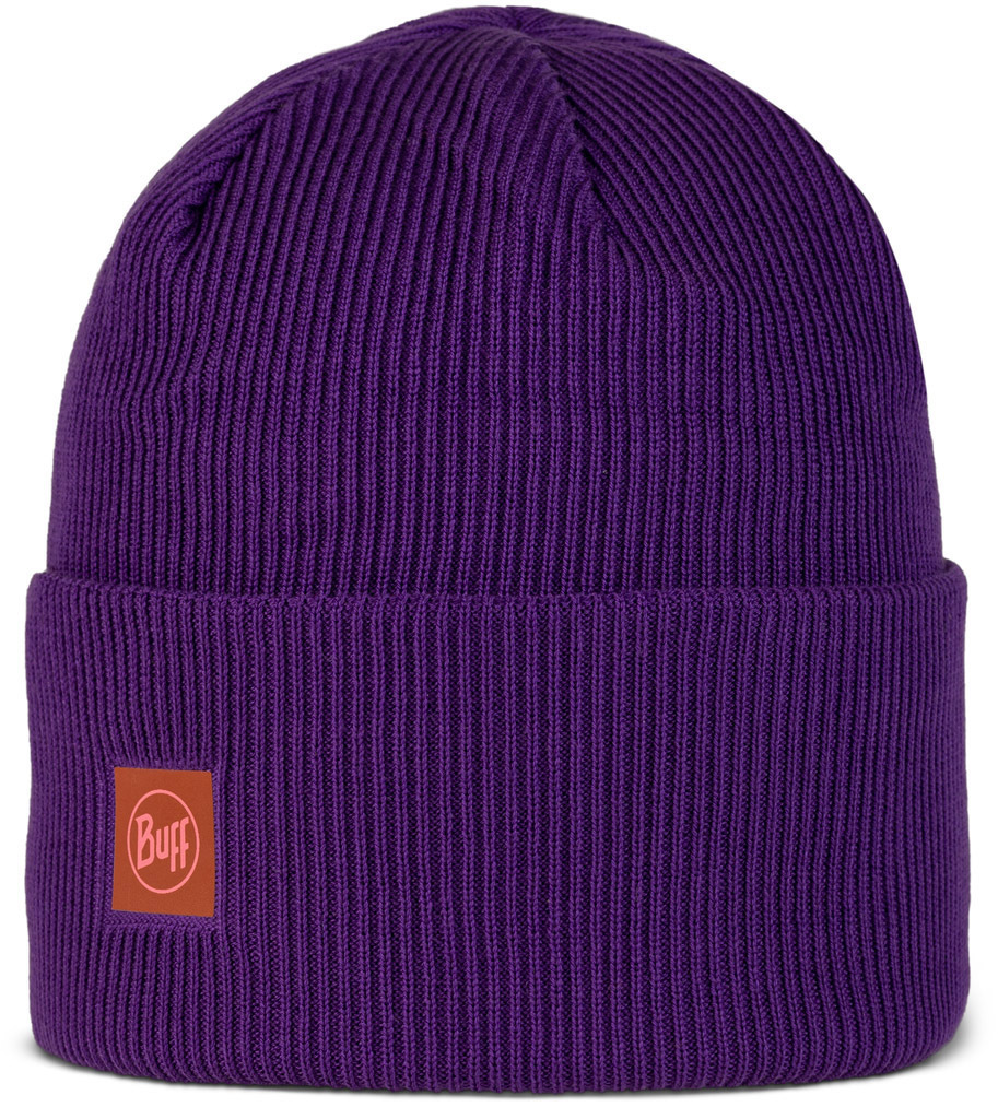 Шапка бини унисекс Buff Crossknit Hat purple р53-62 4609₽