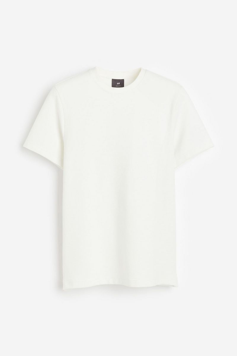 

Футболка мужская H&M 1222750 белая 3XL, Белый, 1222750