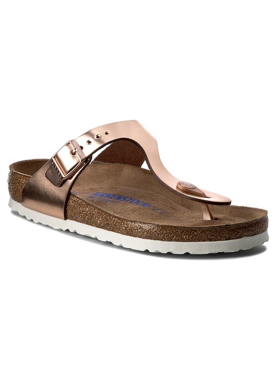 

Шлепанцы Gizeh 1005048 Birkenstock золотой 37 EU, Gizeh 1005048