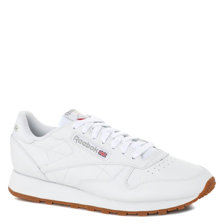 

Кроссовки мужские Reebok Classic Leather белые 42 EU, CLASSIC LEATHER