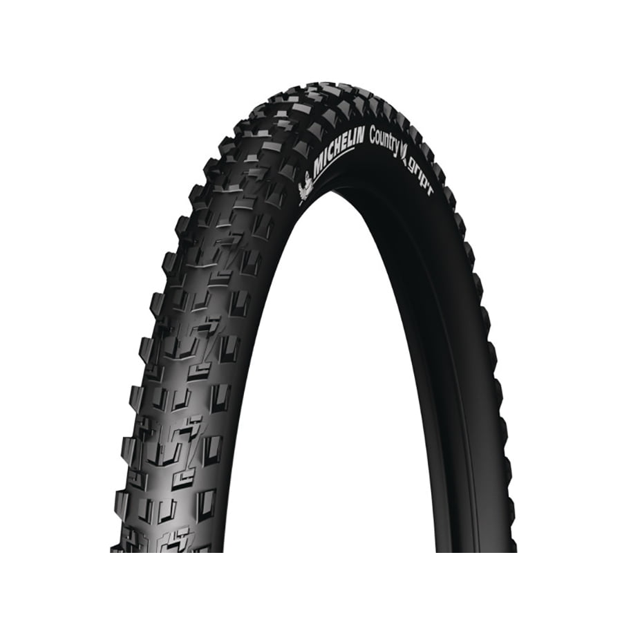 

Велопокрышка 27.5" Michelin COUNTRY GRIP'R 54-584 27.5х2.10 GW BLACK 30TPI 824948