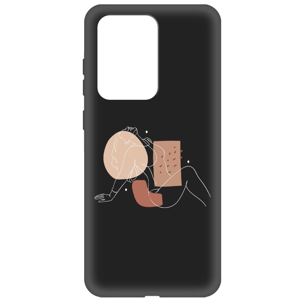 фото Чехол-накладка krutoff soft case чувственность для samsung galaxy s20 ultra (g988) черный