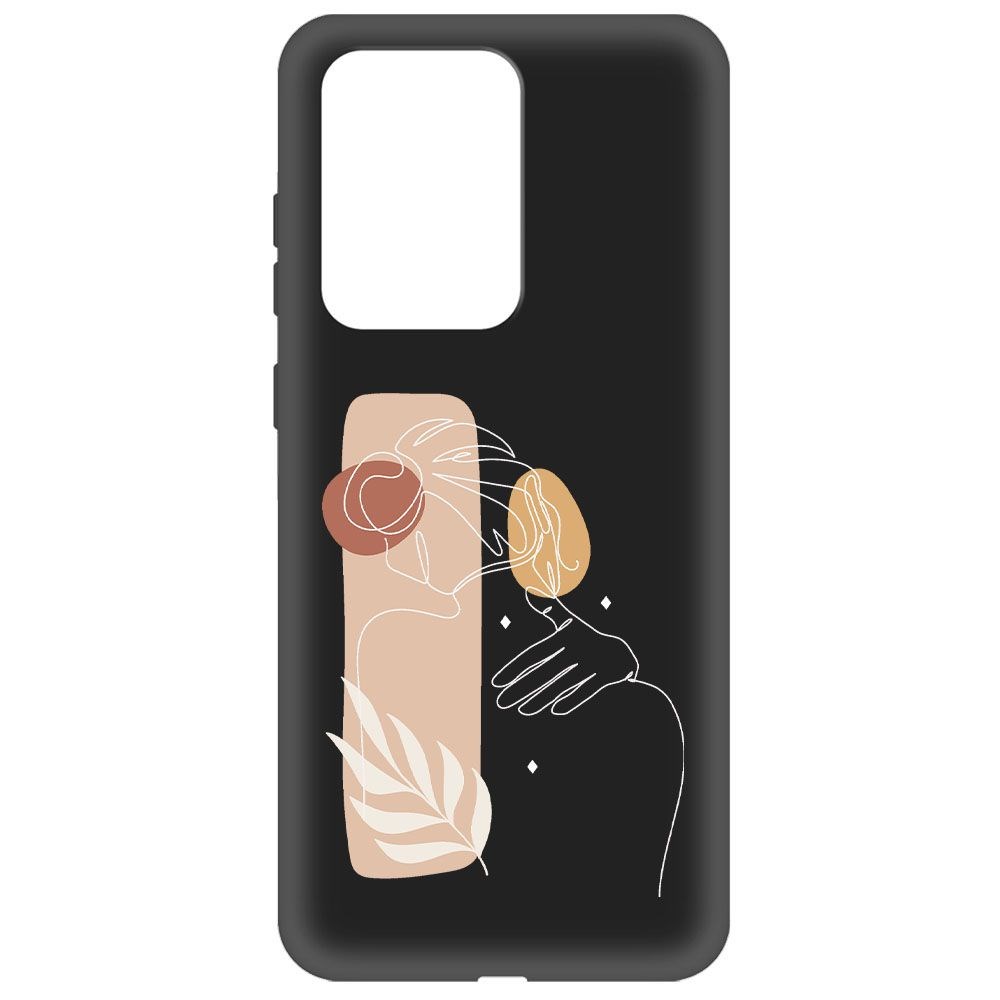 

Чехол-накладка Krutoff Soft Case Нежность для Samsung Galaxy S20 Ultra (G988) черный