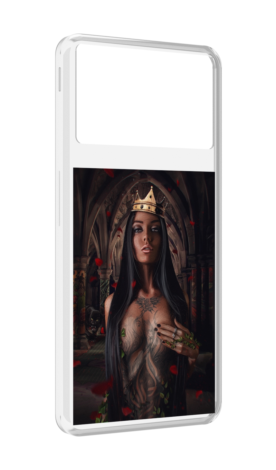 

Чехол MyPads багровый-пик для ZTE Nubia Z40S Pro, Прозрачный, Tocco