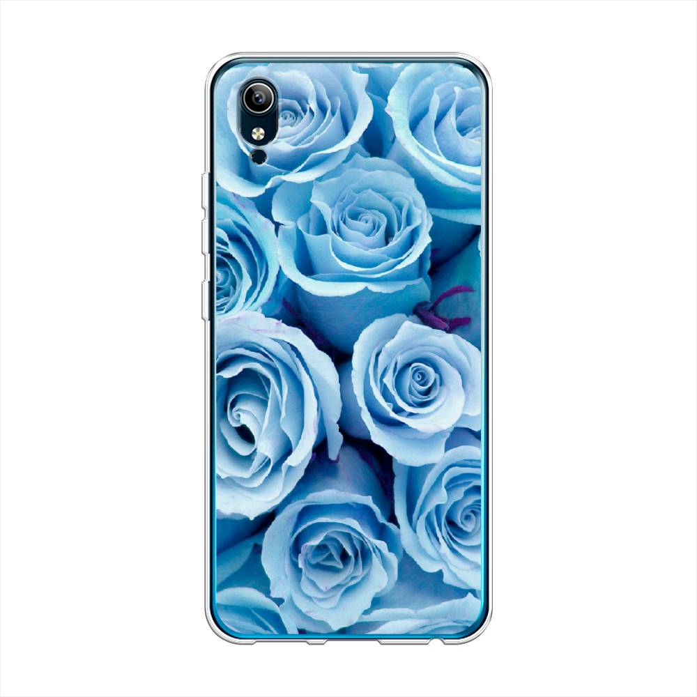 

Чехол Awog на Vivo Y91c/Y1s "Лазурные розы", Разноцветный, 262850-8